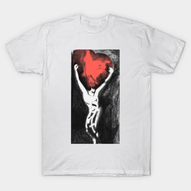 Shawn Love T-Shirt by FOUREYEDESIGN